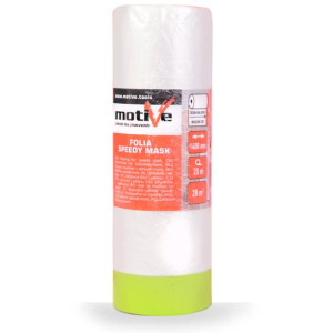 Motive Folia Malarska Z Taśmą Maskującą Speedy Mask 1400mm X 20m 010236