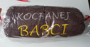 Dzień Babci , Ręcznik Z Haftem