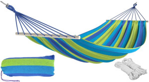 Hamak Ogrodowy Xxxl 290x160cm Ze Stelażem + Torba