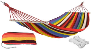 Hamak Ogrodowy Xxxl 290x160cm Ze Stelażem + Torba