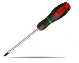 Dedra Wkrętak Krzyżowy Pozidriv Pz0x75mm 17w020, Stal S2