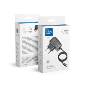 Ładowarka sieciowa micro USB Uniwersalna 1A Blue Star Lite