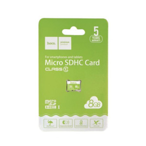 Hoco karta pamięci microSD TF High Speed Memory 8GB Class 10