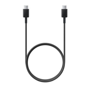 Oryginalny Kabel USB SAMSUNG EP-DA705BBEGWW USB typ C USB typ C czarny blis