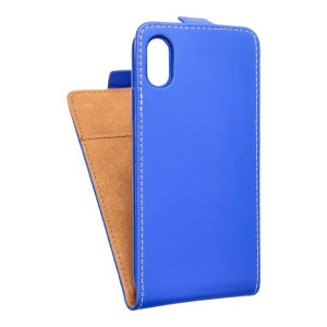 Kabura SLIM FLEXI FRESH Pionowa do iPhone X niebieski