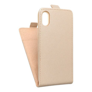 Kabura SLIM FLEXI FRESH Pionowa do iPhone X złoty