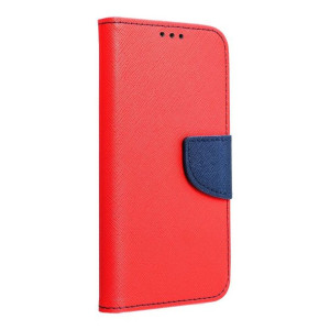 Etui Fancy do SAMSUNG S10 Lite czerwony/granatowy