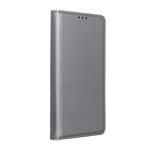 Kabura Smart Case book do Samsung J5 2017 srebrny