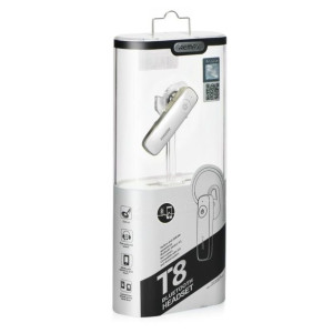Remax zestaw słuchawkowy/słuchawka bluetooth RB-T8 biały