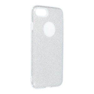 Futerał Forcell SHINING do iPhone 7/8 srebrny