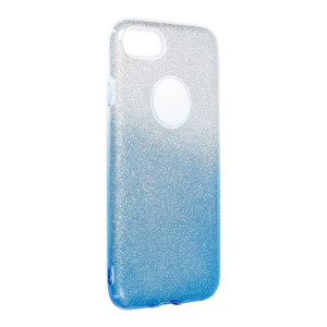 Futerał Forcell SHINING do iPhone 7/8 transparent/niebieski