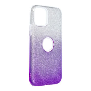 Futerał Forcell SHINING do iPhone 11 PRO 5,8" transparent/fiolet