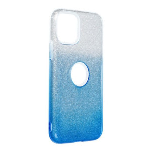 Futerał Forcell SHINING do iPhone 11 PRO 5,8" transparent/niebieski