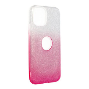 Futerał Forcell SHINING do iPhone 11 PRO 5,8" transparent/róż