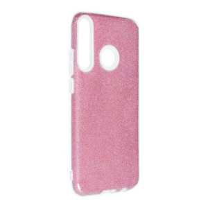 Futerał Forcell SHINING do HUAWEI P40 Lite E różowy