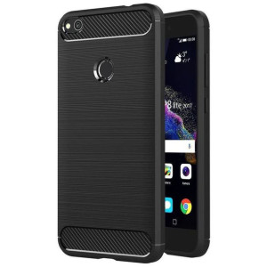 Futerał Forcell CARBON do HUAWEI P8 Lite 2017/P9 Lite 2017 czarny