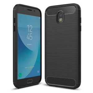 Futerał Forcell CARBON do Samsung J7 2017 czarny