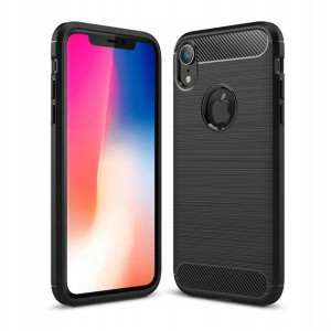 Futerał Forcell CARBON do iPhone XR 6,1 czarny