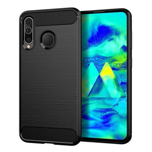Futerał Forcell CARBON do Samsung A20S czarny