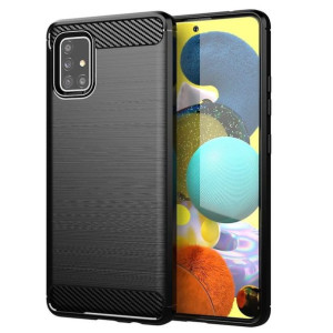 Futerał Forcell CARBON do Samsung A51 czarny