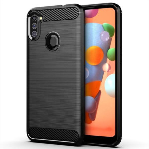 Futerał Forcell CARBON do Samsung A11 czarny