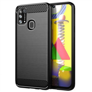 Futerał Forcell CARBON do Samsung M31 czarny
