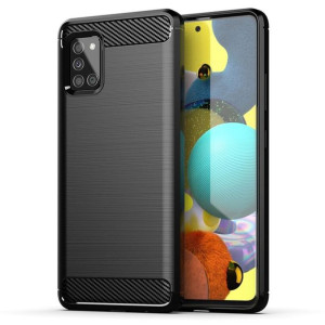 Futerał Forcell CARBON do Samsung A51 5G czarny