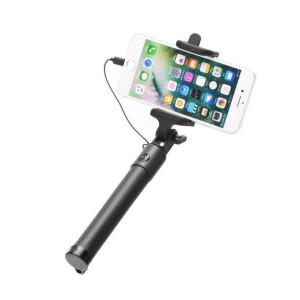 Zestaw/uchwyt do selfie z pilotem w rączce pasuje do iPhone Lightning 8-pin