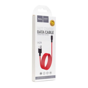 Hoco kabel USB do iPhone Lightning 8-pin Superior X29 1 metr czerwony