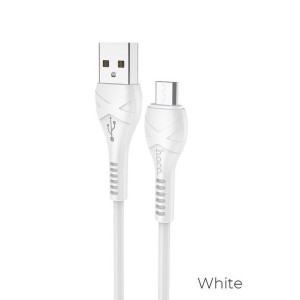 Hoco kabel USB do micro COOL X37 1 metr biały