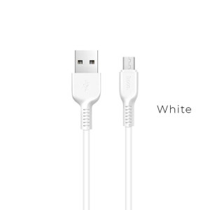 Hoco kabel USB do micro X13 EASY biały 1 metr