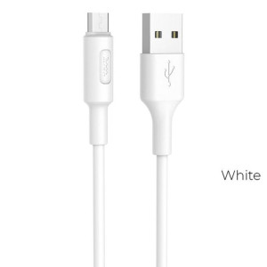 Hoco kabel USB do micro SOARER X25 biały