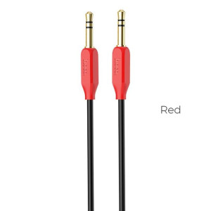Hoco kabel audio AUX Jack 3,5mm UPA11 czerwony