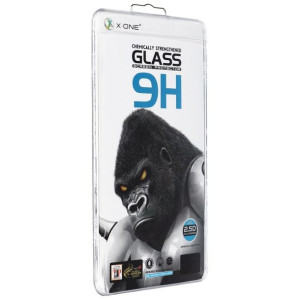 Szkło hartowane X-ONE Full Cover Extra Strong Crystal bezbarwny do iPhone 1
