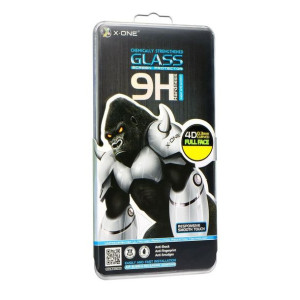 Szkło hartowane X-ONE 4D Samsung S20 Plus case friendly czarny