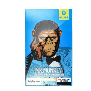 Szkło Hartowane 3D Mr. Monkey Samsung NOTE 10 czarny Hot Bending