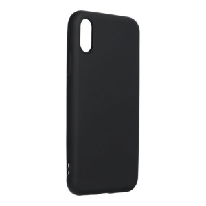 Futerał Forcell SILICONE Lite do iPhone X czarny