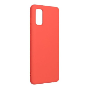 Futerał Forcell SILICONE Lite do Samsung A41 różowy