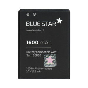 Bateria SAMSUNG S5830 SAMSUNG Ace/ SAMSUNG Gio S5670 1600 mAh Li-Ion Blue S