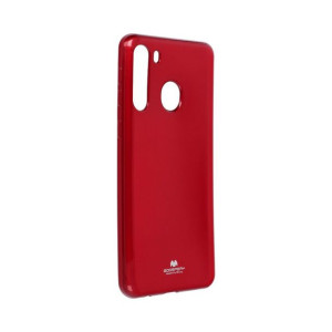 Futerał Jelly Mercury Samsung A21 czerwony
