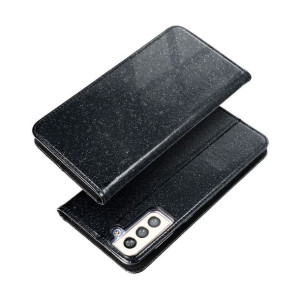 Kabura Forcell SHINING Book do SAMSUNG S21 Plus czarny