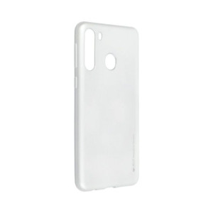 Futerał i-Jelly Mercury Samsung A21 srebrny