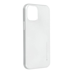 Futerał i-Jelly Mercury do iPhone 12 mini srebrny