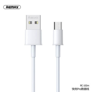 Remax kabel USB micro Fast charger Pro 2,1A RC-163m biały