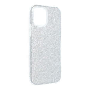 Futerał Forcell SHINING do iPhone 12/12 PRO srebrny