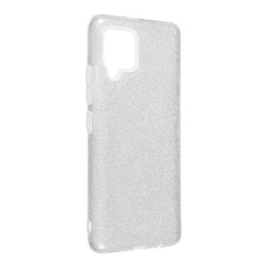 Futerał Forcell SHINING do Samsung A42 5G srebrny