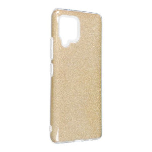 Futerał Forcell SHINING do Samsung A42 5G zloty
