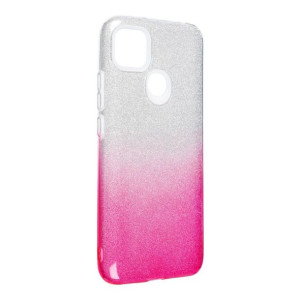 Futerał Forcell SHINING do XIAOMI Redmi 9C transparent/róż