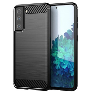 Futerał Forcell CARBON do Samsung S21 Plus czarny