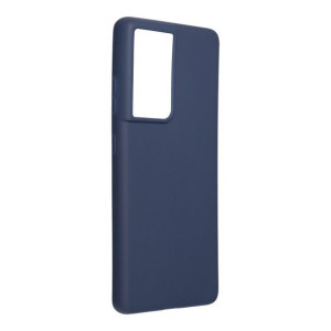 Futerał Forcell SOFT do Samsung S21 Ultra ciemny niebieski